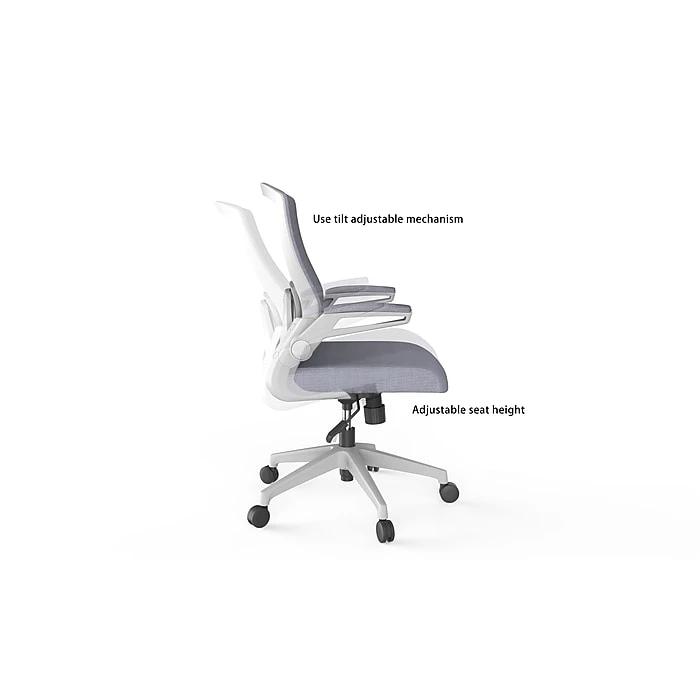 RAYNOR GROUP ION Fabric Task Chair, Blue/White (ION-WH-BLU) 10 RAYNOR GROUP ION Fabric Task Chair, Blue/White (ION-WH-BLU) - Image 8