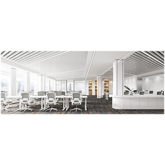 RAYNOR GROUP ION Fabric Task Chair, Gray/White (ION-WH-GRY) 6 RAYNOR GROUP ION Fabric Task Chair, Gray/White (ION-WH-GRY) - Image 4