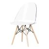 South Shore Annexe Eiffel Style Office Chair, Clear And White, Armless (100275) -Cheap The Flex Chair Store unnamed file 589