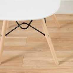 South Shore Annexe Eiffel Style Office Chair, Clear And White, Armless (100275) -Cheap The Flex Chair Store unnamed file 592