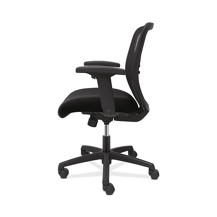 HON Gateway Fabric/Mesh Mid-Back Task Chair, Black 6 HON Gateway Fabric/Mesh Mid-Back Task Chair, Black - Image 4