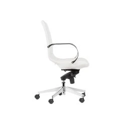 Gry Mattr Capsule Ergonomic Faux Leather Swivel Task Chair, White (GMCC-00852) -Cheap The Flex Chair Store unnamed file 5960