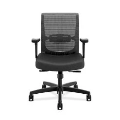 HON Convergence Vinyl Task Chair With Seat Slide, Adjustable Arms, Black (HONCMY1AUR10) -Cheap The Flex Chair Store unnamed file 5964