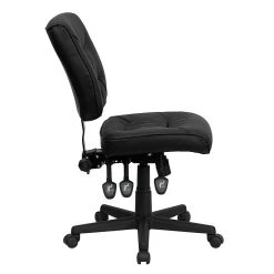 Flash Furniture Mid Back Leather Multi-Functional Task Chair, Black 19 Flash Furniture Mid Back Leather Multi-Functional Task Chair, Black -Cheap The Flex Chair Store unnamed file 5986