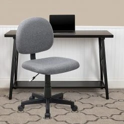 Flash Furniture 31" - 37 1/2" Fabric Ergonomic Task Chairs (BT660GY) 12 Flash Furniture 31" - 37 1/2" Fabric Ergonomic Task Chairs (BT660GY) -Cheap The Flex Chair Store unnamed file 6043