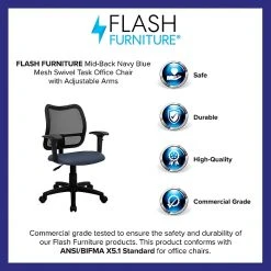 Flash Furniture Mesh Task Chairs With Fabric Seat And Arms (WLA277NVYA) -Cheap The Flex Chair Store unnamed file 6070
