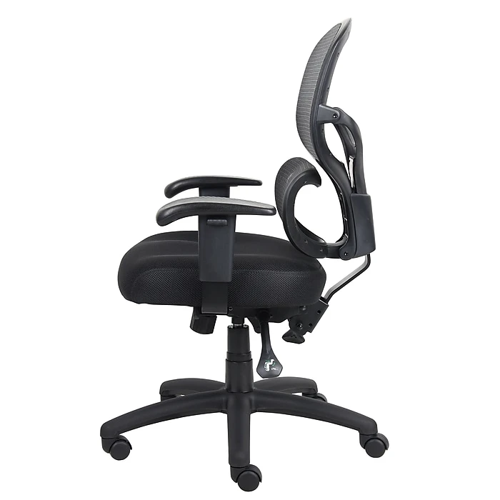 Boss Multi-Function Mesh Task Chair, Black (B6338) 5 Boss Multi-Function Mesh Task Chair, Black (B6338) - Image 3