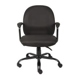 Boss Heavy Duty Fabric Task Chair, Black Crepe (B670-BK) -Cheap The Flex Chair Store unnamed file 6096