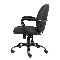 Boss Heavy Duty Fabric Task Chair, Black Crepe (B670-BK) -Cheap The Flex Chair Store unnamed file 6098
