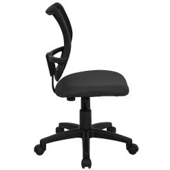 Flash Furniture Mesh Task Chair With Fabric Seat, Gray -Cheap The Flex Chair Store unnamed file 6109