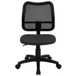 Flash Furniture Mesh Task Chair With Fabric Seat, Gray -Cheap The Flex Chair Store unnamed file 6110