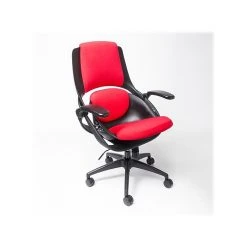 ALL33 BackStrong C1 Ergonomic Fabric Swivel Task Chair, Red/Black (BS-BRF-50511) -Cheap The Flex Chair Store unnamed file 6127