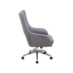 Hanover Carlton Fabric Swivel Computer And Desk Chair, Gray (HOC0012) -Cheap The Flex Chair Store unnamed file 640