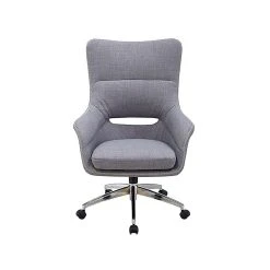 Hanover Carlton Fabric Swivel Computer And Desk Chair, Gray (HOC0012) -Cheap The Flex Chair Store unnamed file 641