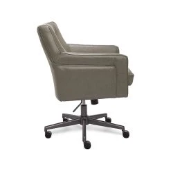Serta Style Ashland Faux Leather Swivel Computer And Desk Chair, Gray (47140G) -Cheap The Flex Chair Store unnamed file 651