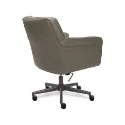 Serta Style Ashland Faux Leather Swivel Computer And Desk Chair, Gray (47140G) -Cheap The Flex Chair Store unnamed file 652