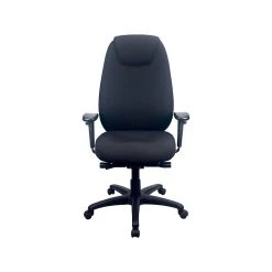 Tempur-Pedic 6400 Fabric Computer And Desk Chair, Black (TP6400-BLK)