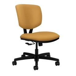 HON® Volt® Office/Computer Chair, Inertia Mustard Fabric