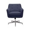 Serta Style Ashland Fabric Swivel Computer And Desk Chair, Blue (47140A) -Cheap The Flex Chair Store unnamed file 685