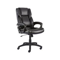 Staples Kelburne Luxura Faux Leather Computer And Desk Chair, Brown (50870) -Cheap The Flex Chair Store unnamed file 73