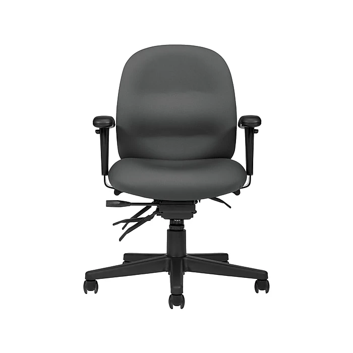 Global Granada Fabric Computer And Desk Chair, Gray (32123NBKWA50) 3 Global Granada Fabric Computer And Desk Chair, Gray (32123NBKWA50)