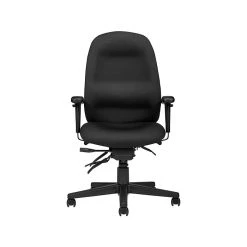 Global Granada Fabric Computer And Desk Chair, Black (32173NBKWA54)
