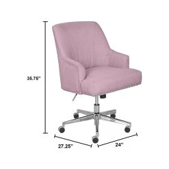 Serta Style Leighton Fabric Swivel Home Office Chair, Lilac (47925D) 13 Serta Style Leighton Fabric Swivel Home Office Chair, Lilac (47925D) -Cheap The Flex Chair Store unnamed file 763