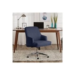 Serta Style Leighton Fabric Fabric Swivel Computer And Desk Chair, Blue (47925A) -Cheap The Flex Chair Store unnamed file 780