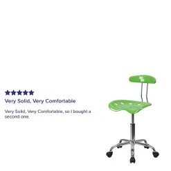 Flash Furniture Polymer Vibrant Computer Task Chairs With Tractor Seat (LF214SPCYLIME) -Cheap The Flex Chair Store unnamed file 791