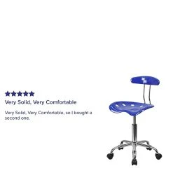 Flash Furniture Polymer Vibrant Computer Task Chairs With Tractor Seat (LF214NTCLBLUE) -Cheap The Flex Chair Store unnamed file 827