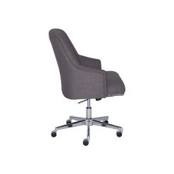 Serta Style Leighton Fabric Swivel Home Office Chair, Graphite (47925B) -Cheap The Flex Chair Store unnamed file 861