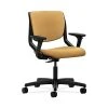 HON HONMT102NR26 Motivate Upholster Back Office/PC Chair, Adj. Arms, Onyx Shell, Mustard Fabric -Cheap The Flex Chair Store unnamed file 973