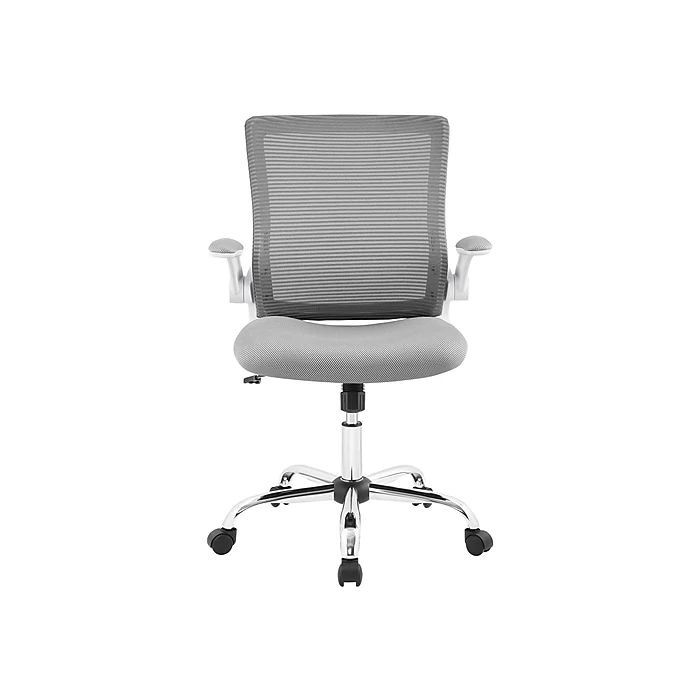 Serta Works Creativity Mesh Back Polyester Computer And Desk Chair, Gray (CHR10023B) 3 Serta Works Creativity Mesh Back Polyester Computer And Desk Chair, Gray (CHR10023B)